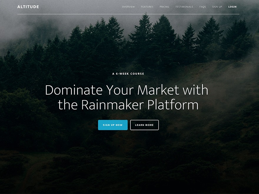 Altitude Pro Theme photography WordPress theme by StudioPress