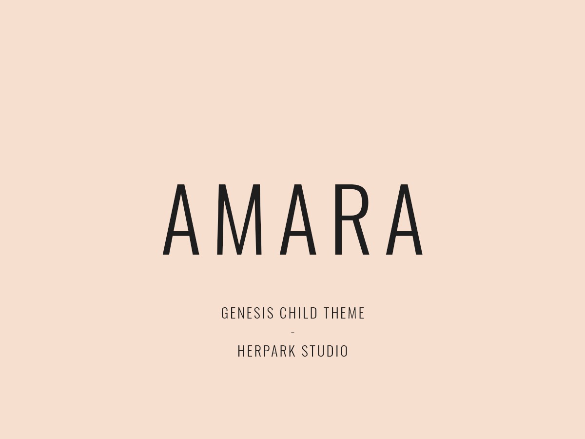 Amara best WordPress theme