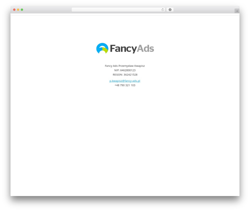 Armada business WordPress theme - fancy-ads.pl
