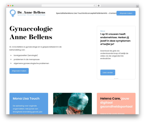Avada best WordPress theme - annebellensgynaecologie.be