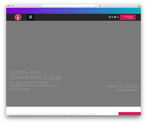 Avada best WordPress theme - phpconference.nl