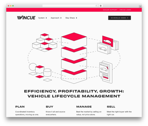 Avada car rental WordPress theme - vincue.com