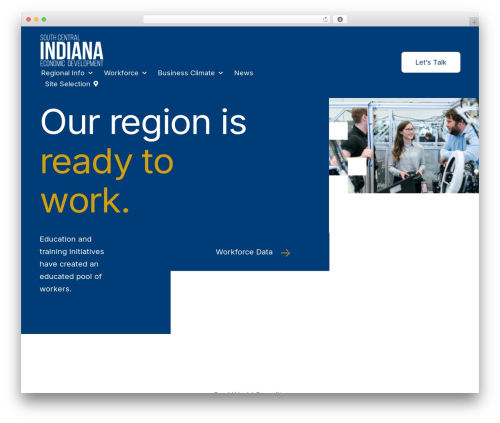 Avada Child WordPress theme for business - southcentralindiana.com