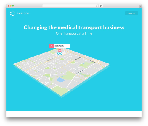Avada company WordPress theme - emsloop.com