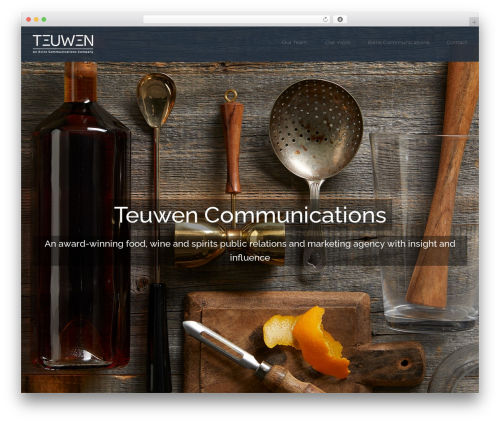 Avada food WordPress theme - teuwen.com