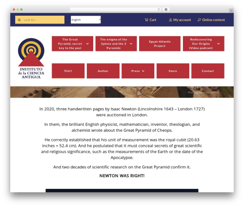 Avada top WordPress theme - antiguoegiptoxxi.com