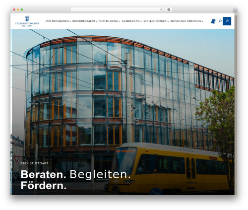 Avada WordPress theme - stbk-stuttgart.de