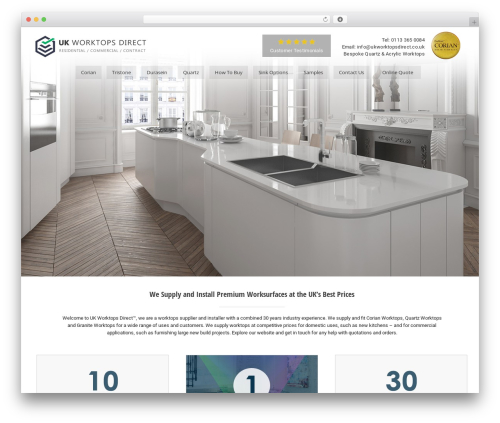Avada WordPress theme - ukworktopsdirect.co.uk