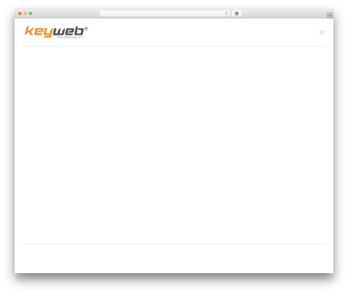 Avada WordPress theme - keywebsrl.com