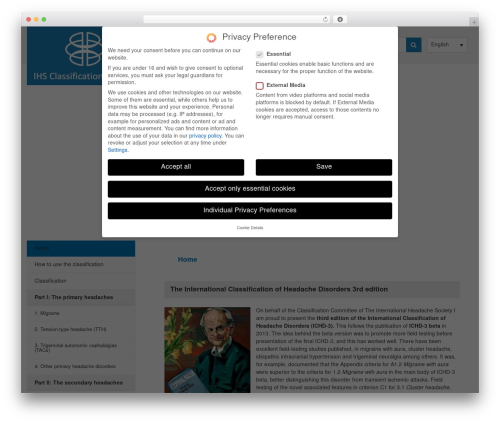 Avada WordPress theme - ichd-3.org