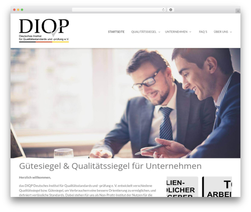 Avada WordPress theme - diqp.eu