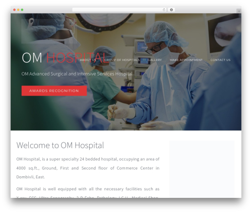Avada WP theme - omhospital.com