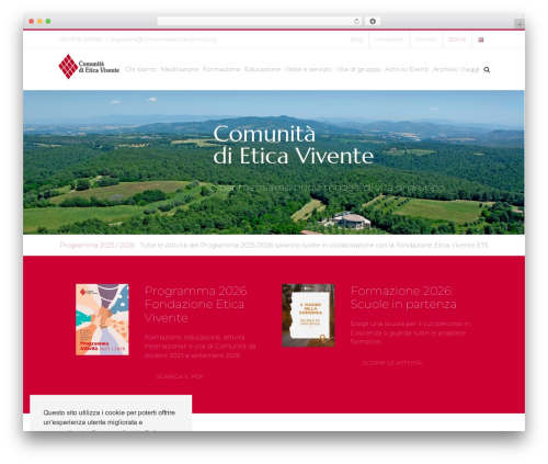 Avada WP theme - comunitadieticavivente.org