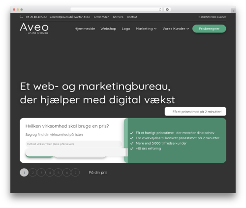 Aveo Child theme WordPress - aveo.dk