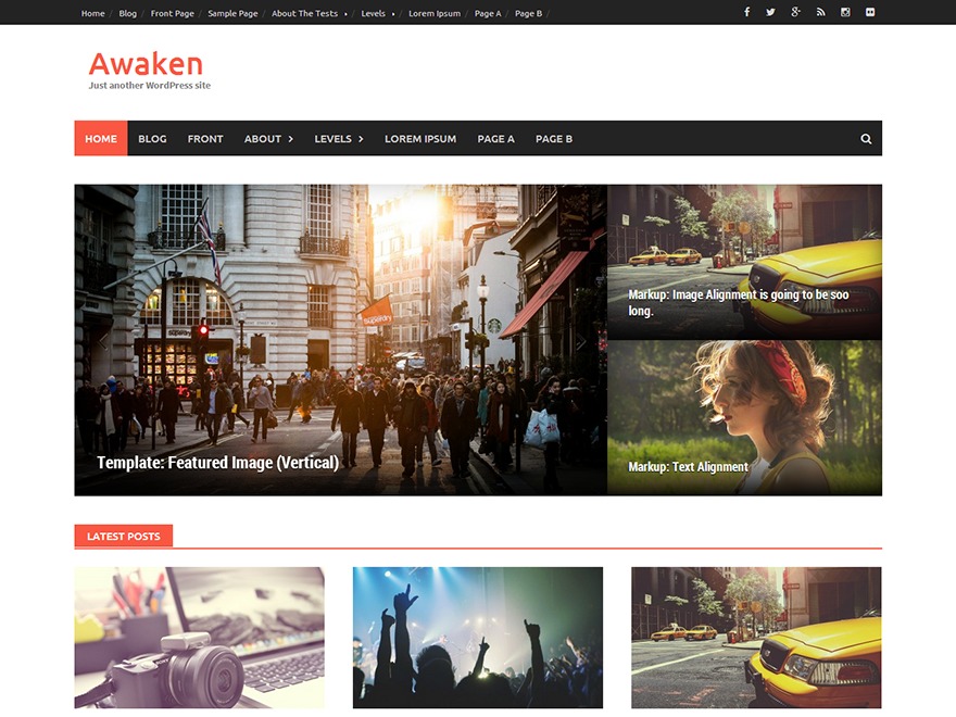 Awaken Free WordPress Themes Download