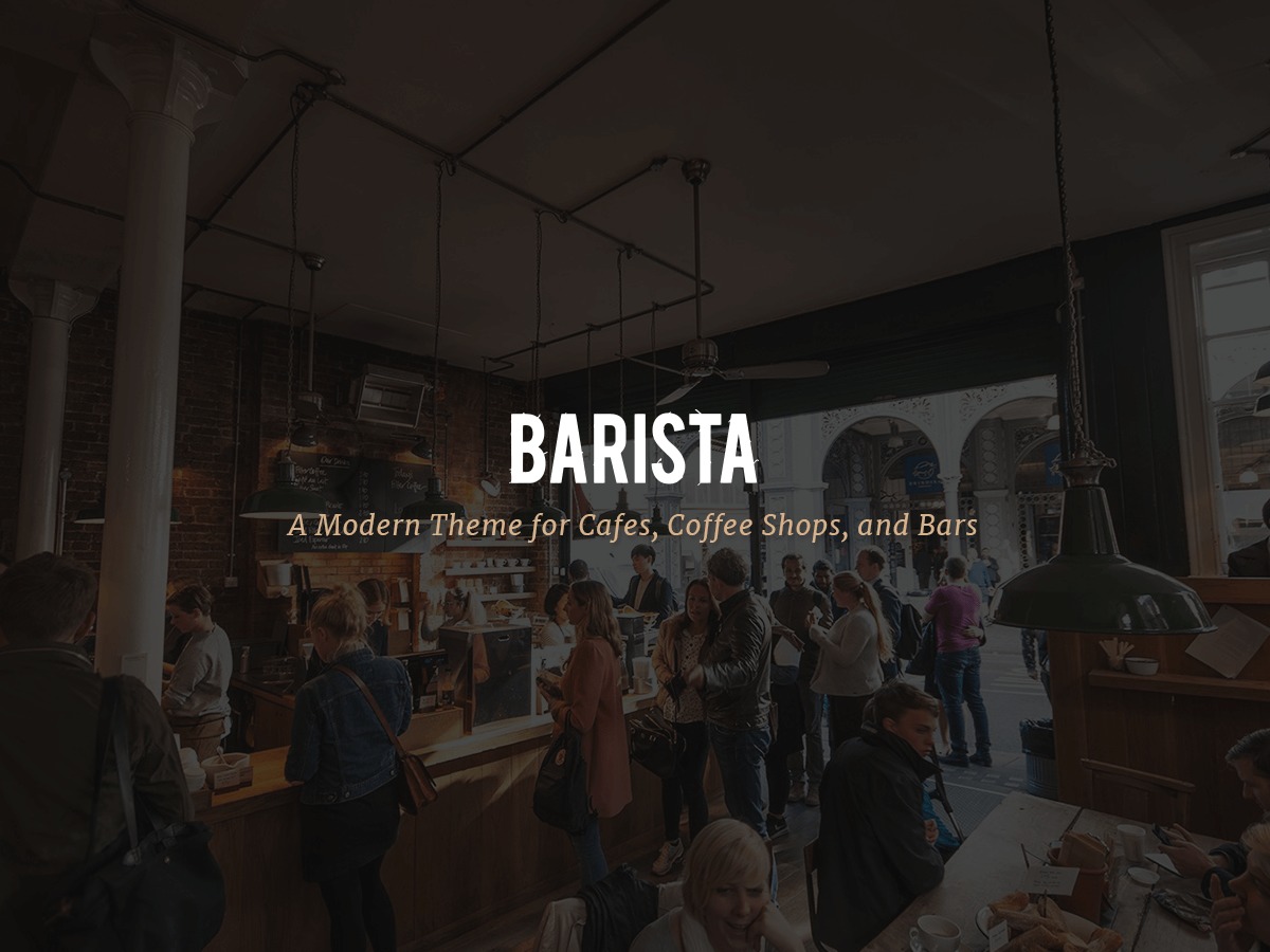 Barista WordPress ecommerce theme