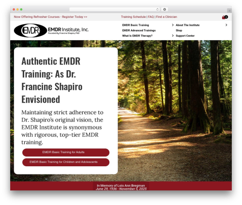 Beaver Builder Theme premium WordPress theme - emdr.com