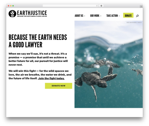 Beaver Builder Theme theme WordPress - earthjustice.org