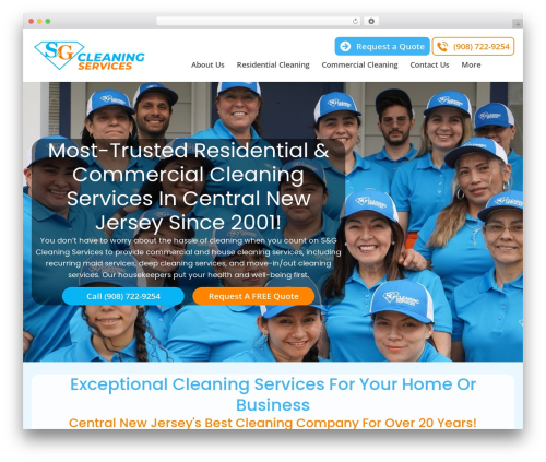 Beaver Builder Theme WordPress theme - sgcleaningservices.com