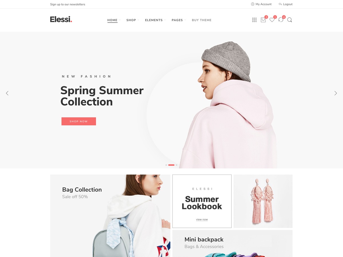 Best WordPress theme Elessi Theme