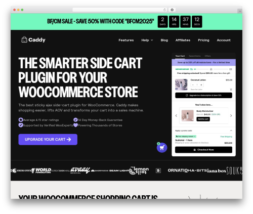 Best WordPress theme GeneratePress - usecaddy.com