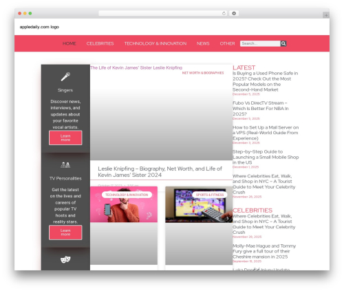 Cookie Notice & Compliance for GDPR / CCPA (cookie-notice) free WordPress plugin - appledaily.com