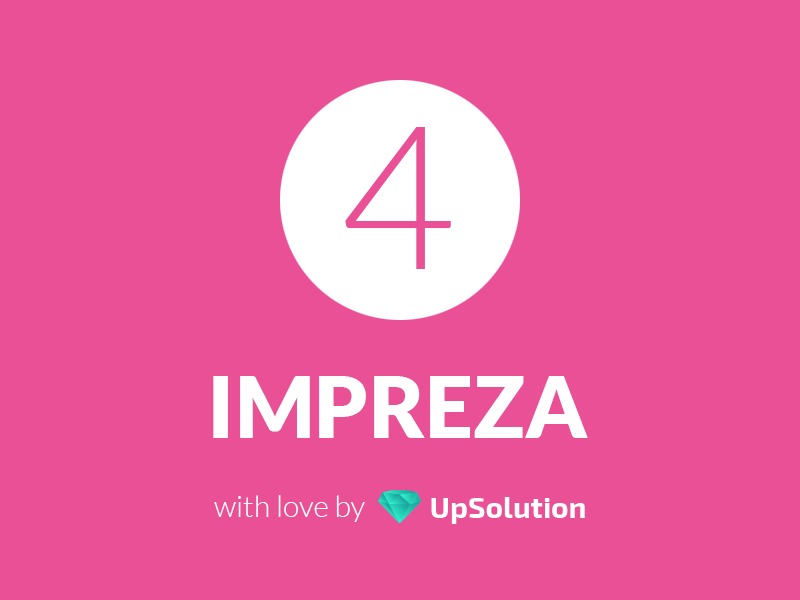 Best WordPress theme Impreza by UpSolution