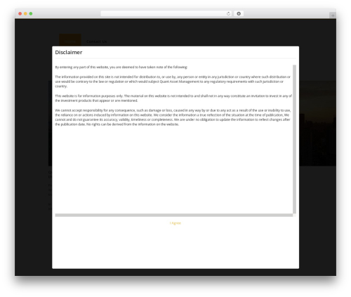Best WordPress theme Inceptio - qamfund.com