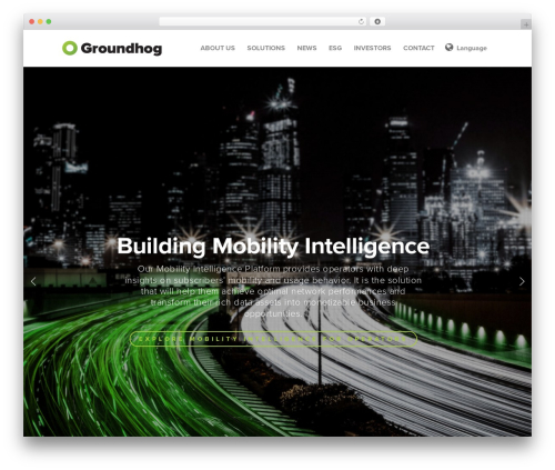 Best WordPress theme Salient - ghtinc.com