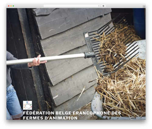 Best WordPress theme Twenty Seventeen - fermedanimation.be