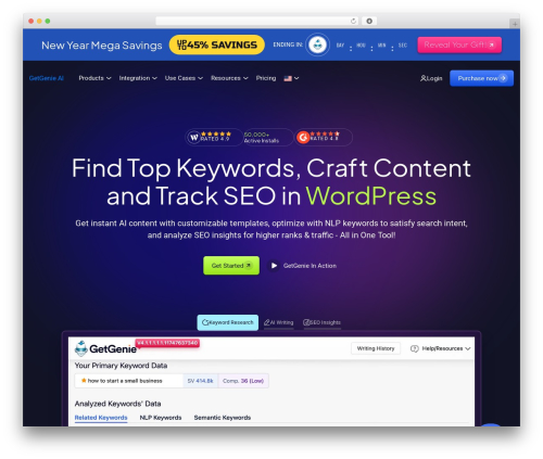 Elementor Header & Footer Builder (header-footer-elementor) free WordPress plugin - getgenie.ai