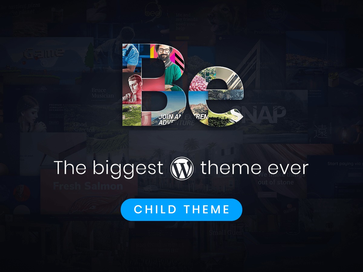 Betheme Child best WordPress theme