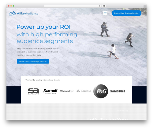 Betheme theme WordPress - alikeaudience.com