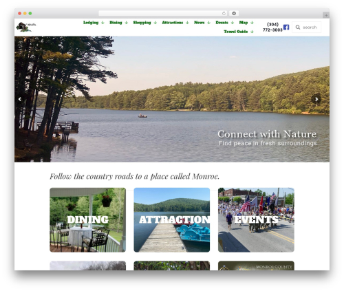 Betheme WordPress shopping theme - travelmonroe.com