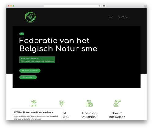 Betheme WP theme - naturisme.be