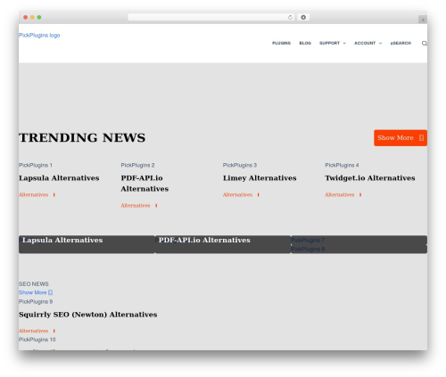 Blocksy theme WordPress free - pickplugins.com