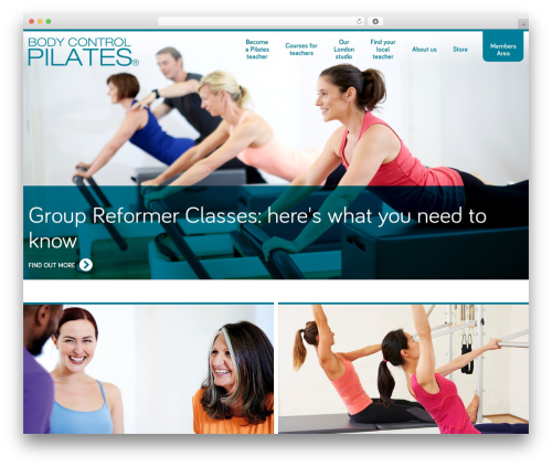 Body Control Pilates (twentyseventeen) WordPress theme - bodycontrolpilates.com
