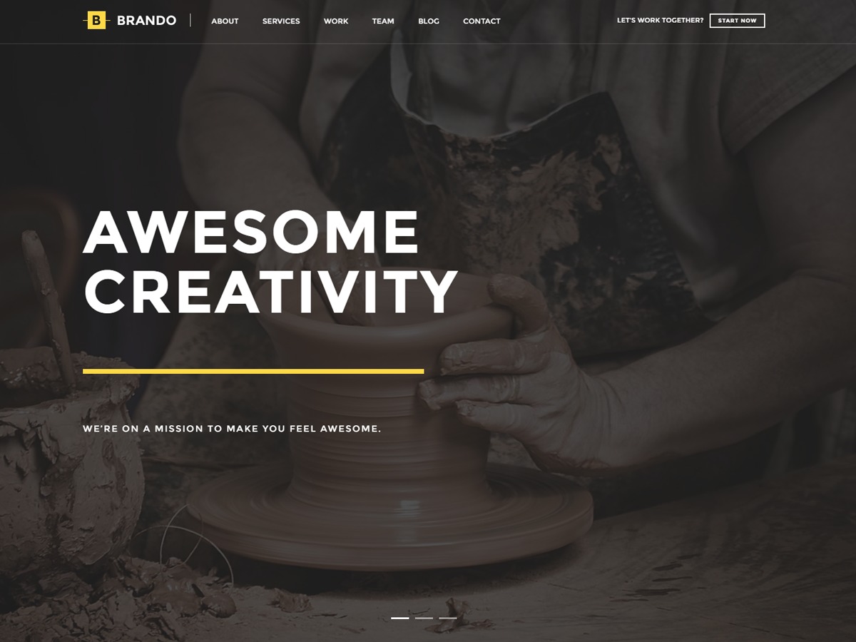 Brando Child premium WordPress theme