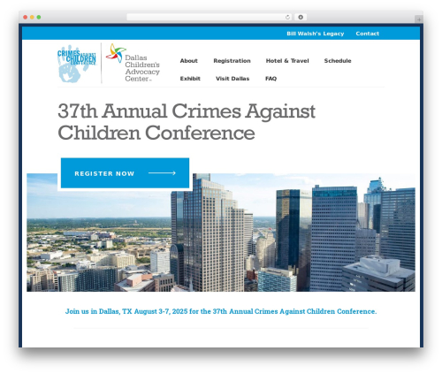 Breakthrough Pro best WordPress theme - cacconference.org