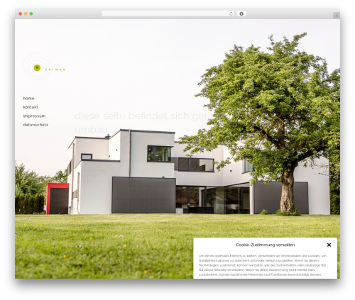 Bridge theme WordPress - primas.bayern