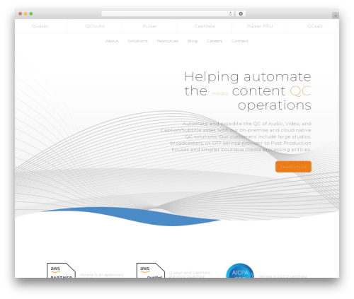 Bridge theme WordPress - veneratech.com