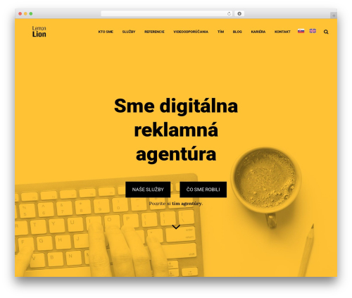 Bridge WordPress shopping theme - lemonlion.sk