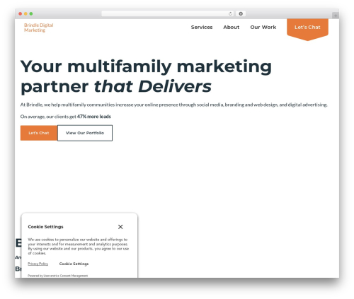 Brindle business WordPress theme - brindledigital.com