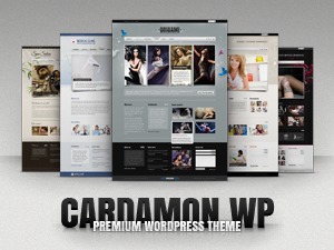 Cardamon WP personal WordPress theme by Dream-Theme