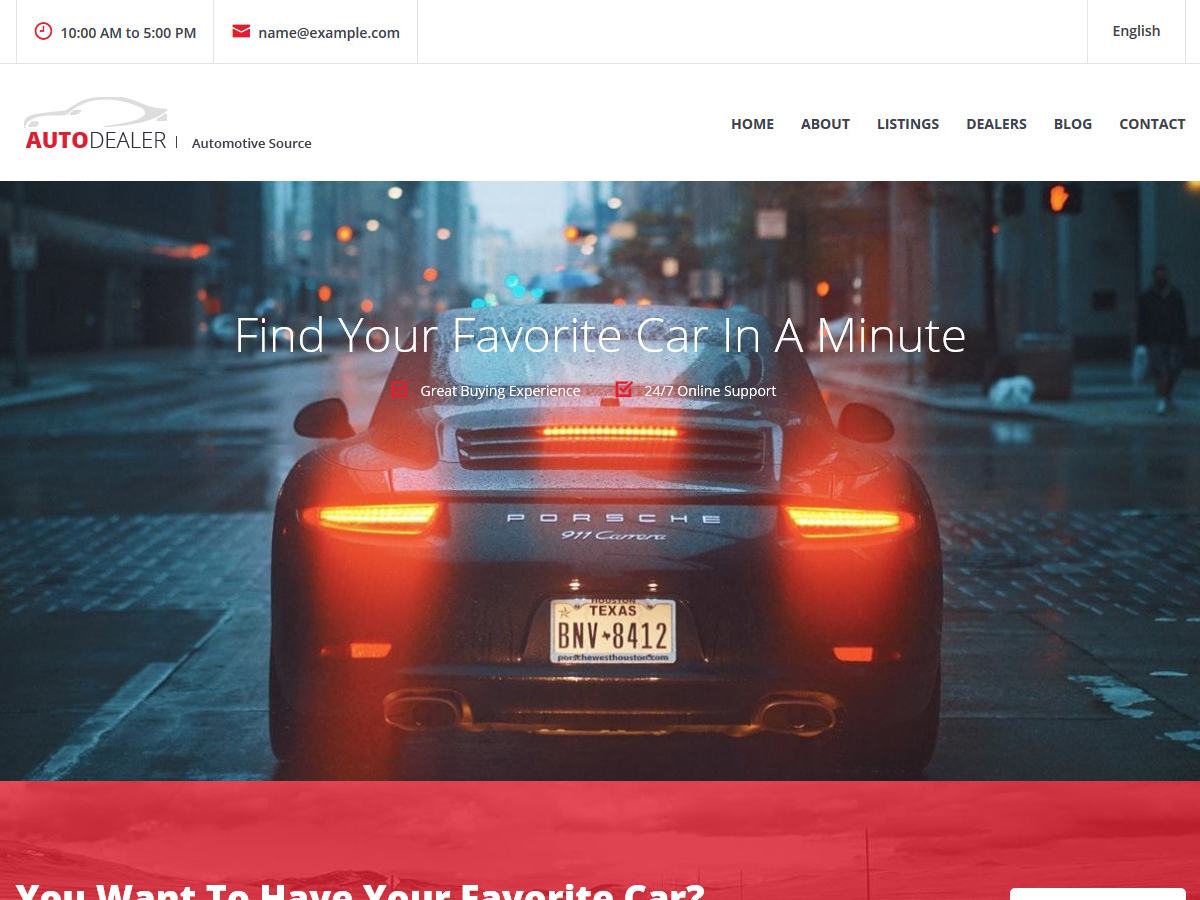 CarListings WordPress theme