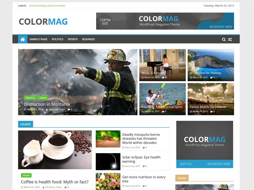 ColorMag Free WordPress Themes Download
