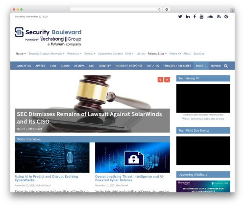 CookieYes | GDPR Cookie Consent & Compliance Notice (CCPA Ready) (cookie-law-info) free WordPress plugin - securityboulevard.com