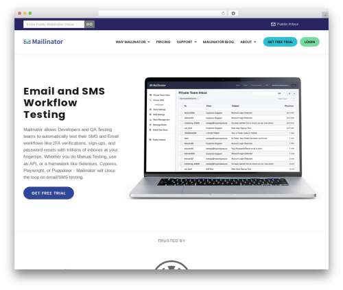 WPBakery Page Builder (js_composer) WordPress plugin - mailinator.com