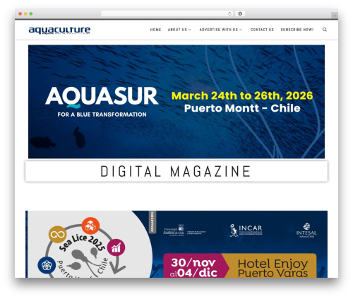Customizr theme WordPress - aquaculturemag.com