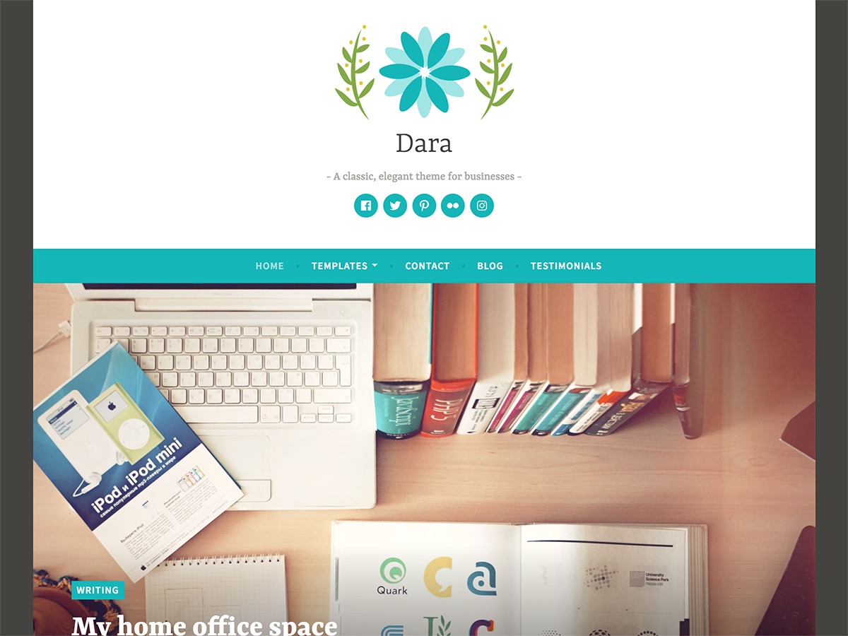 Dara WordPress gallery theme by Automattic